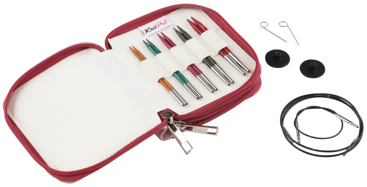 KnitPro-Dreamz Starter Special Interchangeable Needles 4"-5 Pair Interchangeable Tips